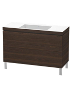 Duravit L-Cube c-bonded alsószekrény Vero Air kerámia mosdóv