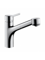 Hansgrohe Talis M52 króm konyhai csaptelep, kihúzható zuhany