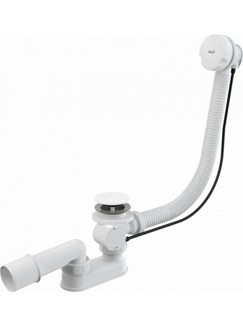 Alcaplast - Automata kádszifon készlet fehér A51BM - Fürdősz
