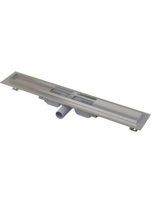 Alcaplast Low - Zuhanyfolyóka 850mm, vízszintes lefolyóval A