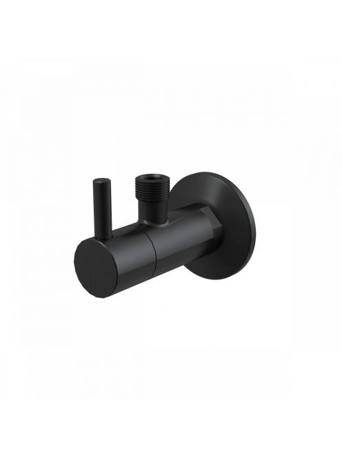 Alcaplast - Sarokszelep szűrővel 1/2×3/8, fekete-matt ARV001