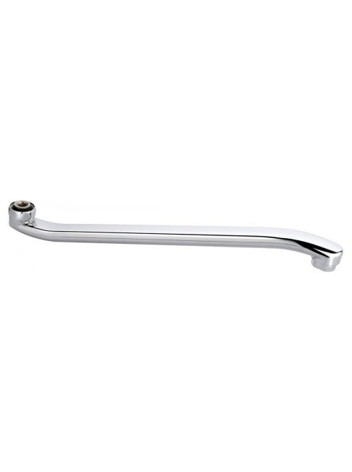 Aqualine kifolyócső 370 mm króm 43999 - Fürdőszoba - Fürdősz