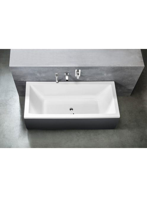 Aqualine Nisa akril kád 170x75x41 cm, fehér A1775 - Fürdőszo