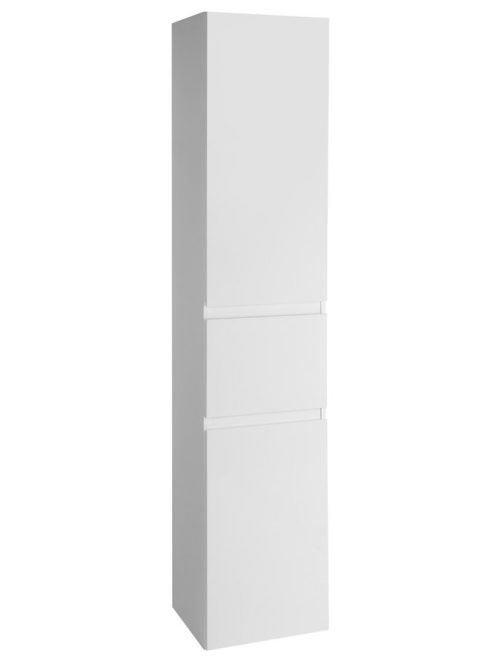 Aqualine Altair balos faliszekrény szennyeskosárral 40x184x3