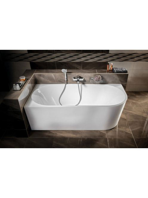 Aqualine Tibera L szabadonálló kád, 170x80cm, akril (E1026)