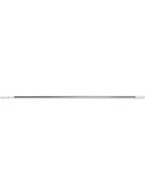 Aqualine teleszkópos zuhanyfüggöny tartó rúd 70-120 cm, króm