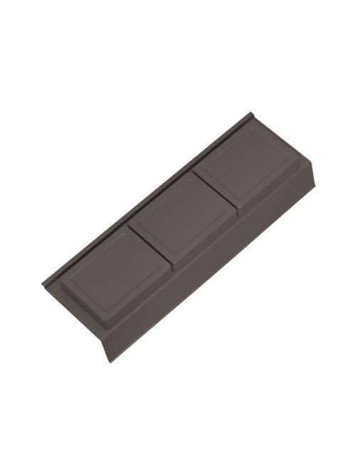 Arezzo design 4 elemes műanyag fiókrendező 12x37 cm, matt an