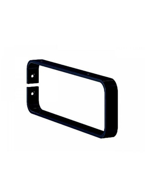 Arezzo design Monterey konzol 43x15 cm, matt fekete AR-16749