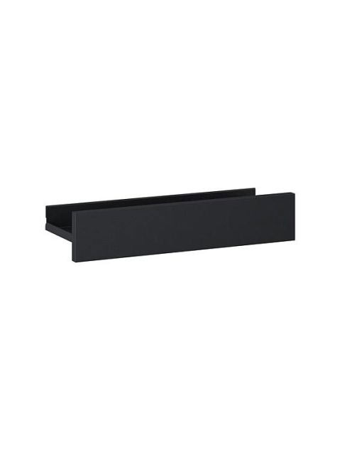 Arezzo design univerzális polc 40 cm, matt fekete AR-168449