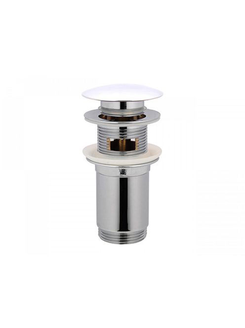 Arezzo design click-clack lefolyó, fehér AR-726W - Fürdőszob