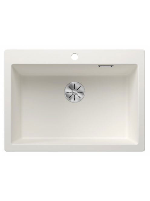 Blanco Pleon 8 egymedencés gránit mosogató 70x51 cm, fehér 5