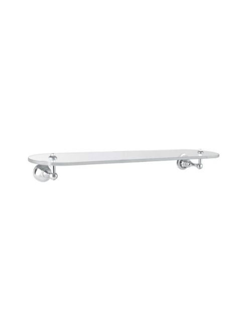 Bugnatese Tradicionális üveg polc 60cm, arany 24830DO - Fürd