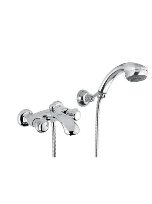 Bugnatese Axo kádcsaptelep zuhanyszettel, bronz 602BR - Fürd