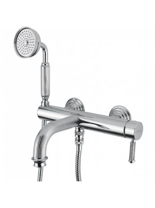 Bugnatese Athena kádcsaptelep zuhanyszettel, bronz 8502BR -