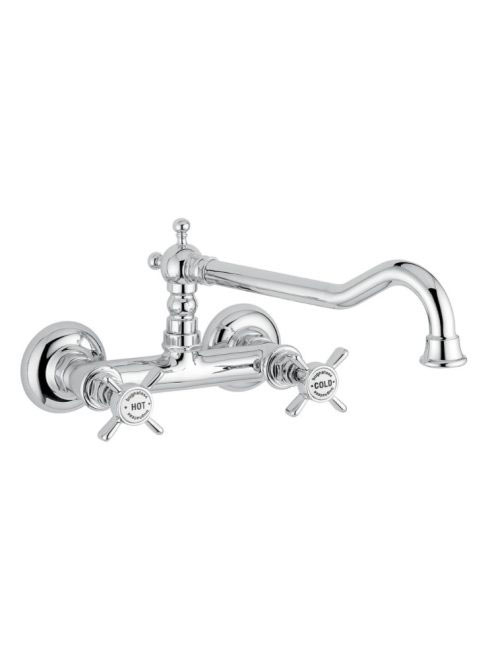 Bugnatese Princeton fali mosogatócsaptelep, bronz 852BR - Ko