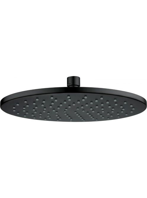 Deante Cascada ívelt fejzuhany 25 cm, matt fekete NAC N91K -