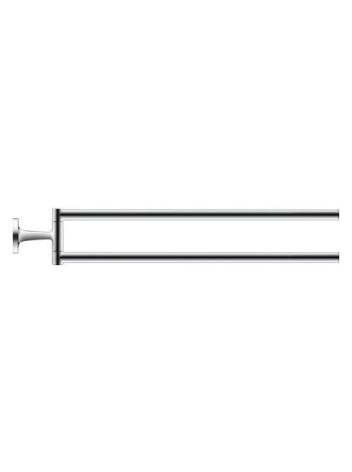 Duravit Starck T mozgatható törölközőtartó 39 cm, króm 00994