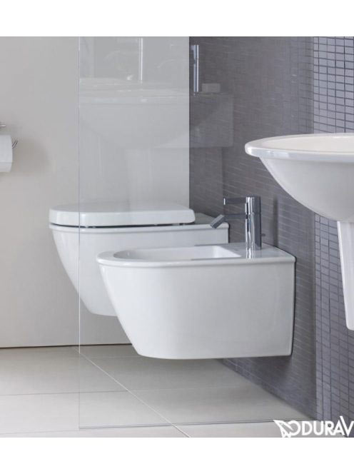 Duravit Darling New WonderGliss fali bidé 22491500001 - Fürd