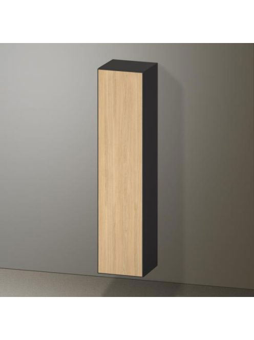 Duravit Zencha magas szekrény 176x40 cm, balos, natur tölgy/