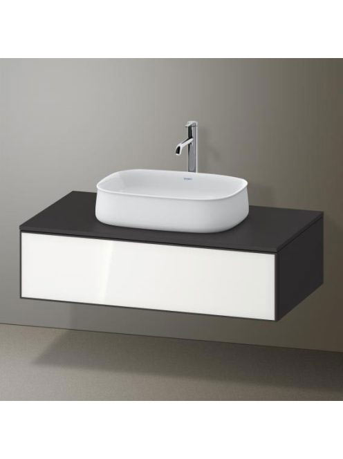 Duravit Zencha fiókos alsószekrény 100, tölgy fiókrendezővel