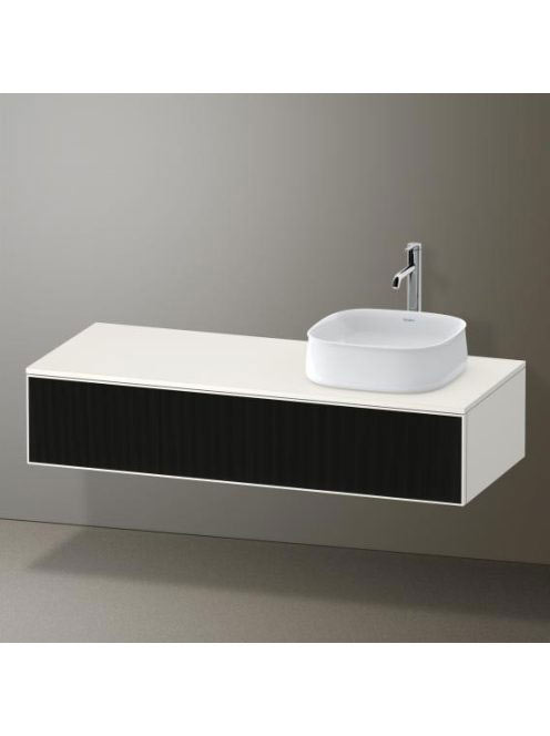 Duravit Zencha jobbos alsószekrény 130, tölgy fiókrendezővel