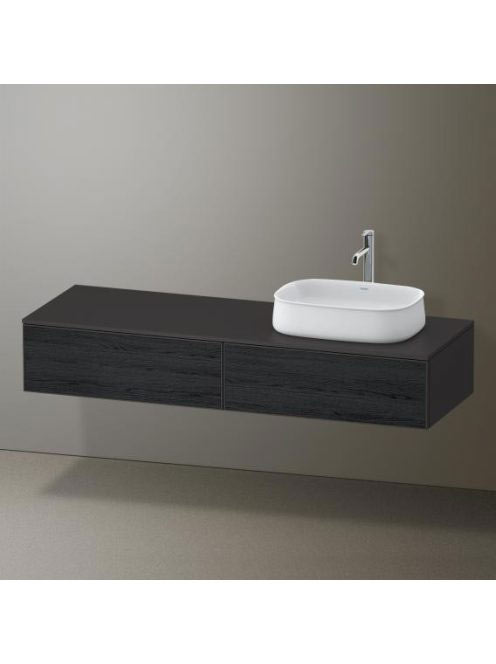 Duravit Zencha jobbos alsószekrény 160, dió fiókrendezővel,