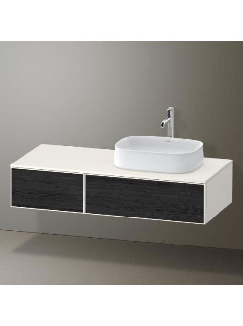 Duravit Zencha jobbos alsószekrény 130, tölgy fiókrendezővel