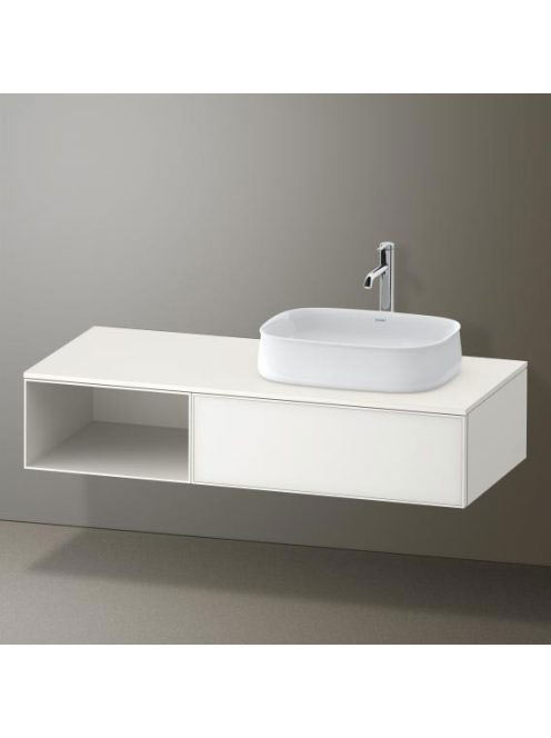 Duravit Zencha jobbos alsószekrény 130, tölgy fiókrendezővel