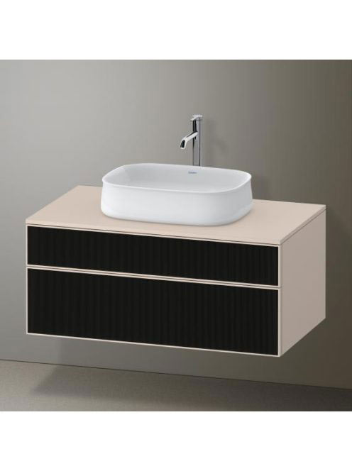 Duravit Zencha alsószekrény 100, tölgy fiókrendezővel, struk