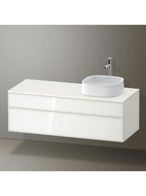 Duravit Zencha jobbos alsószekrény 130, tölgy fiókrendezővel