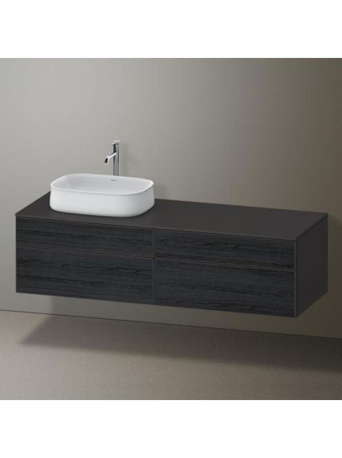 Duravit Zencha balos alsószekrény 160, tölgy fiókrendezővel,