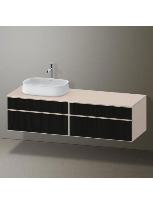 Duravit Zencha balos alsószekrény 160, tölgy fiókrendezővel,