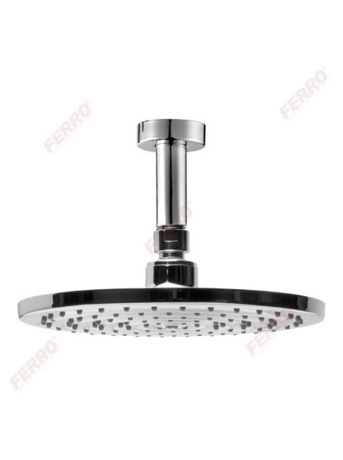 Ferro Rotondo 22 cm-es fejzuhany mennyezeti zuhanykarral NPT