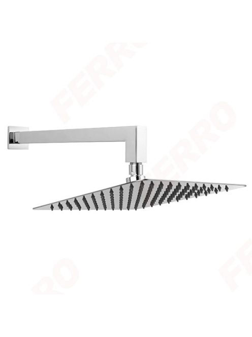 Ferro Fejzuhany szett 25x25 cm, slim, króm NPT14 - Fürdőszob
