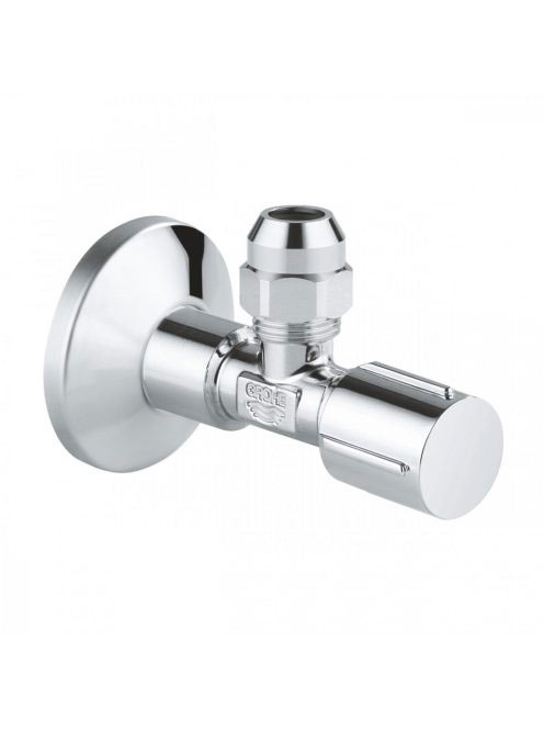 Grohe sarokszelep érdesített csatlakozómenettel, króm 220450