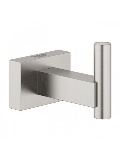 Grohe Essentials Cube fürdőköpeny akasztó, rozsdamentes acél