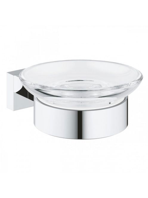 Grohe Essentials Cube szappantartó tartókonzollal, króm 4075