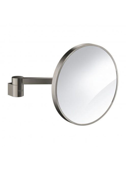 Grohe Selection borotválkozó tükör, szálcsiszolt grafit 4107