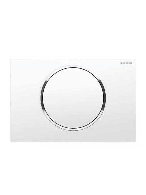 Geberit Sigma10 nyomólap fehér/fényes króm/fehér 115758KJ5 (