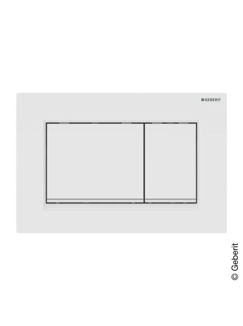 Geberit Sigma30 nyomólap fehér/matt fehér 115.883.11.1 - Für