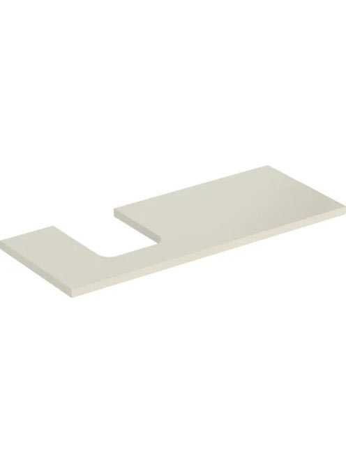 Geberit One mosdópult bal oldali kivágással 120x47 cm, pultr