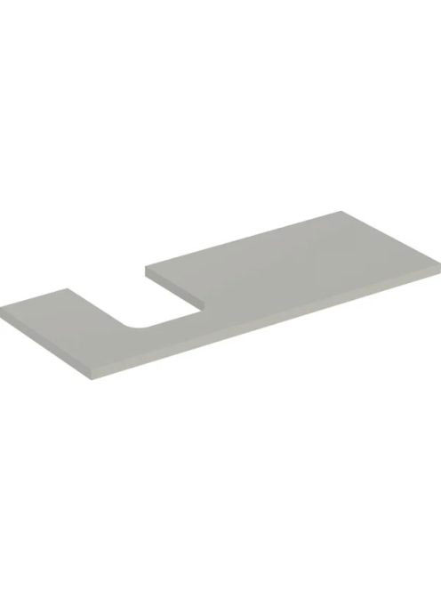 Geberit One mosdópult bal oldali kivágással 120x47 cm, pultr