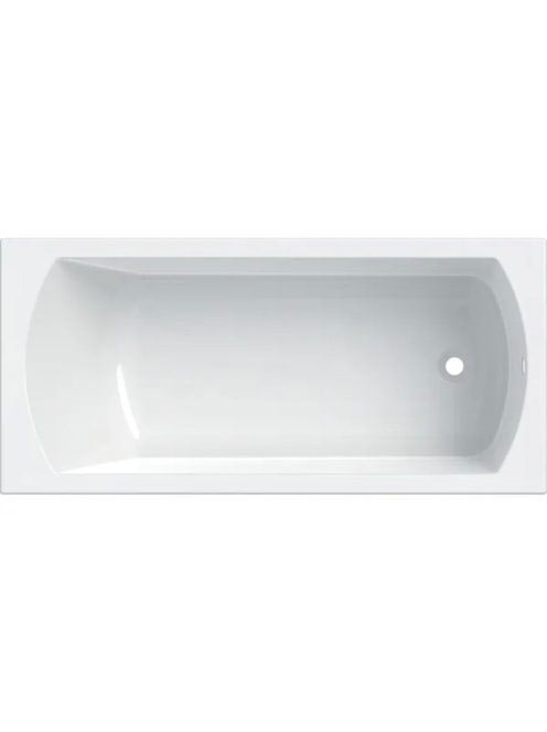 Geberit Perfect egyenes akril kád 160x75 cm lábkészlettel, f