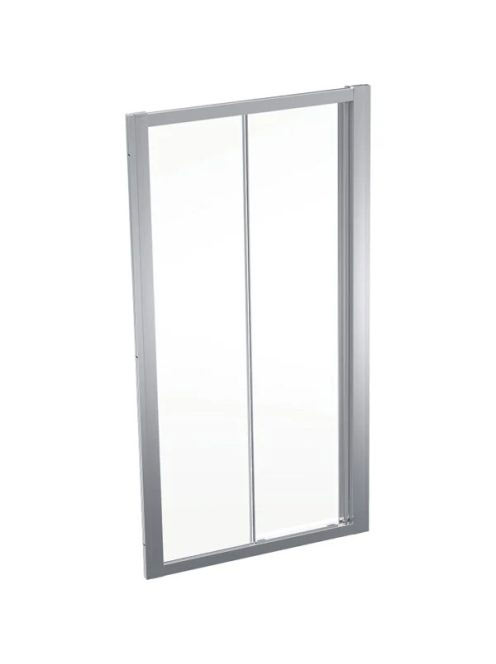 Geberit Geo tolóajtó 100x190 cm, átlátszó üveggel, Reflex be