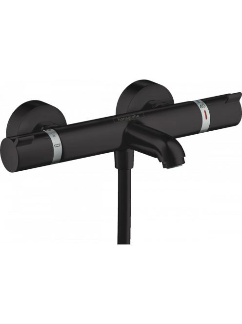 Hansgrohe Ecostat Comfort matt fekete termosztátos kádcsapte