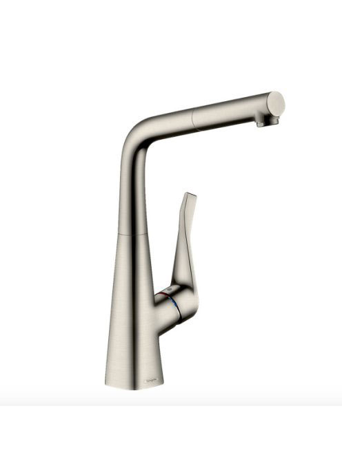 Hansgrohe Metris mosogató csaptelep kihúzható kifolyóval 148