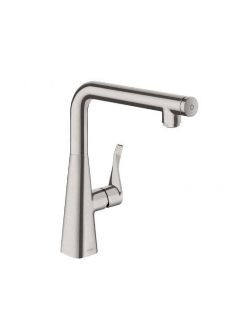 Hansgrohe Metris Select M71 rozsdamentes acél hatású konyhai