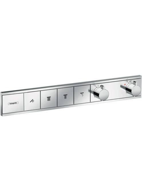Hansgrohe RainSelect króm termosztát falsík alatti szerelésh