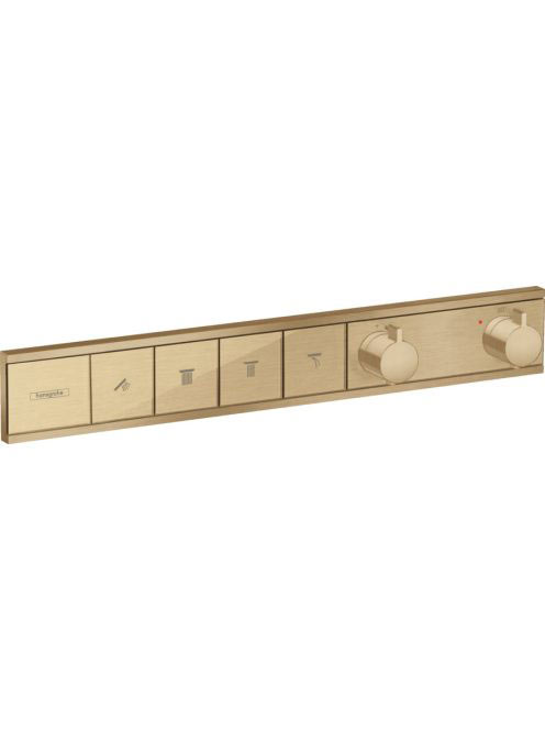 Hansgrohe RainSelect szálcsiszolt bronz termosztát falsík al