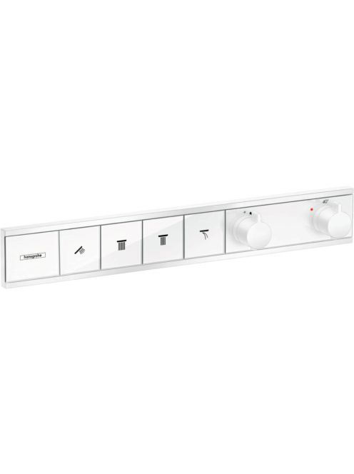 Hansgrohe RainSelect matt fehér termosztát falsík alatti sze